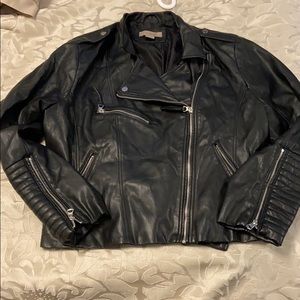 H&M leather jacket